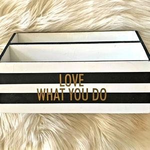 "Love What You Do" Desk Organizer